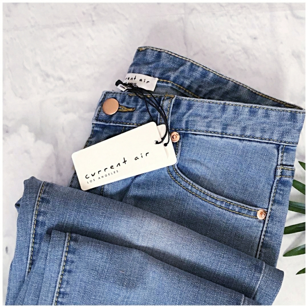 LAST ONE❗🎀HP🎀CURRENT AIR High Rise Ankle Medium Wash Jean - Picture 2 of 8